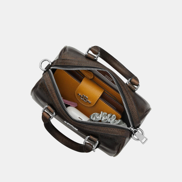 Mini Rowan Crossbody Bag in Loved Leather