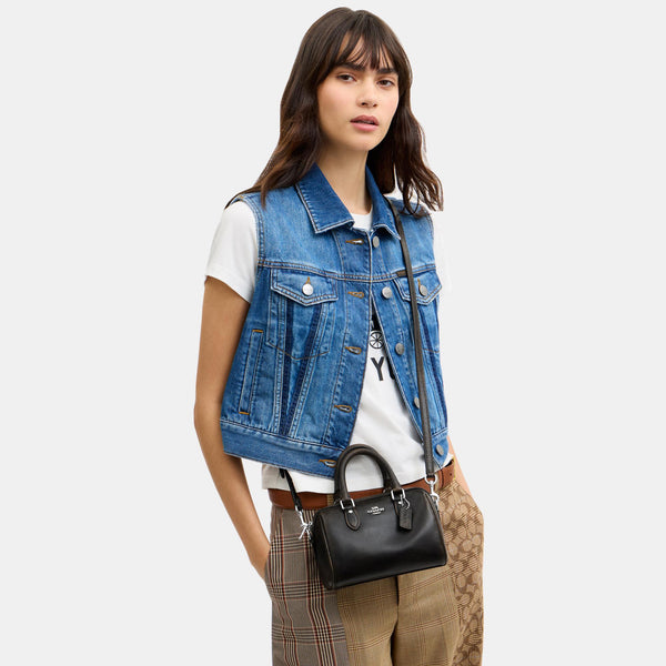 Mini Rowan Crossbody Bag in Loved Leather