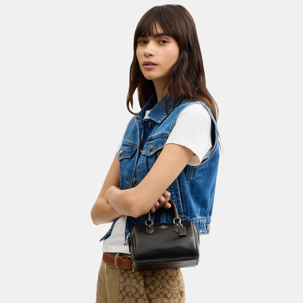 Mini Rowan Crossbody Bag in Loved Leather