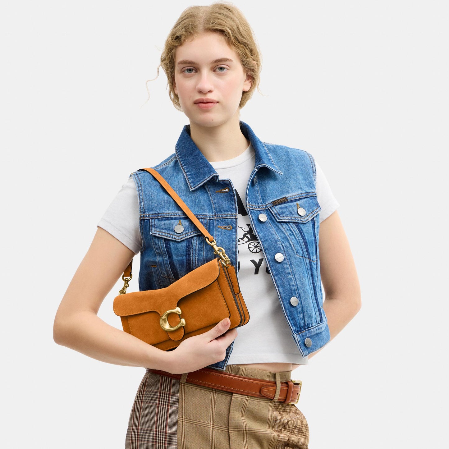 CEN52-Tabby Shoulder Bag 26-B4/Marigold
