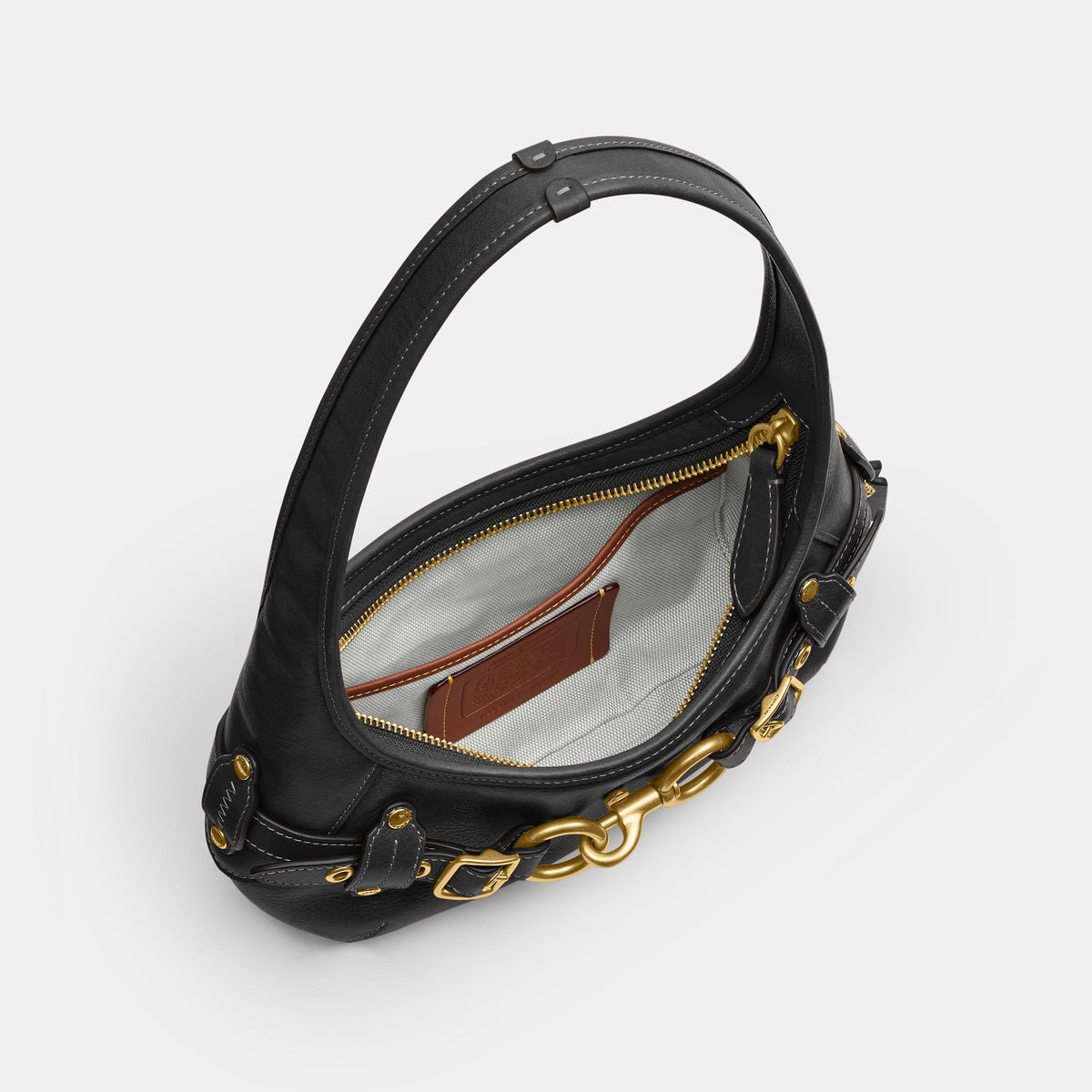 CEN80-Belted Ergo Shoulder Bag 26-B4/Black