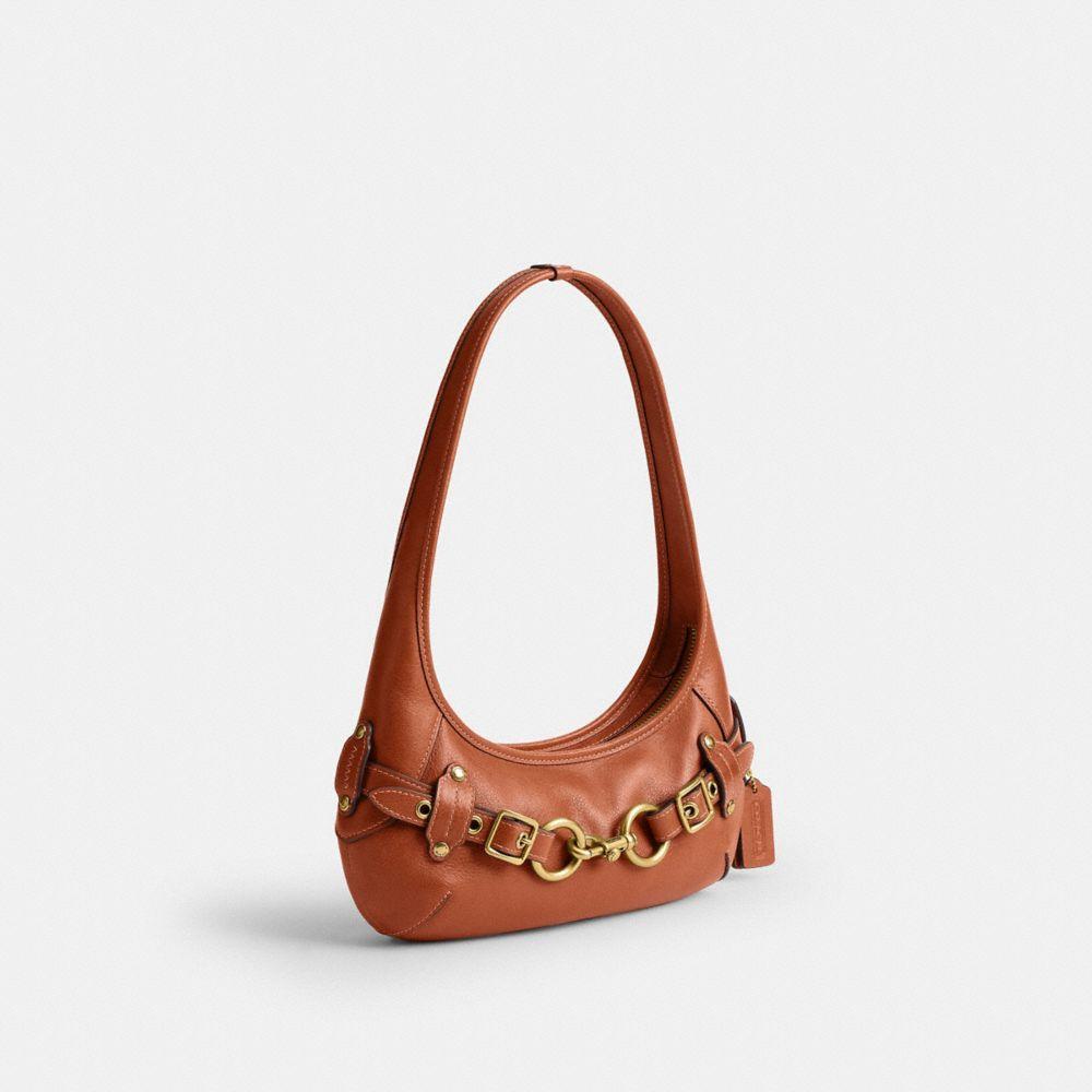 CEN80-Belted Ergo Shoulder Bag 26-B4/Amber Brown