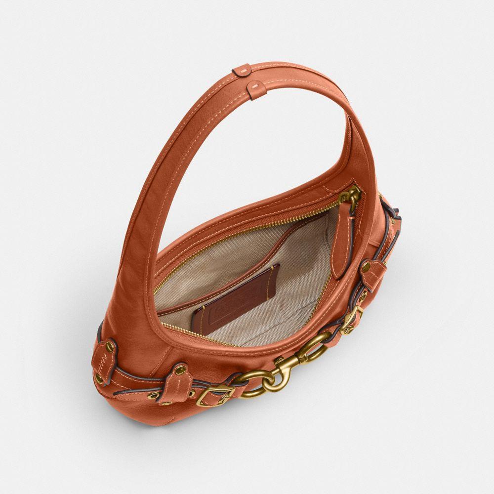 CEN80-Belted Ergo Shoulder Bag 26-B4/Amber Brown