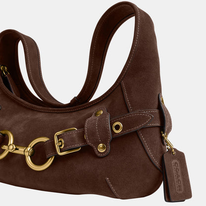 CEN81-Belted Ergo Shoulder Bag 26-B4/Dark Chocolate