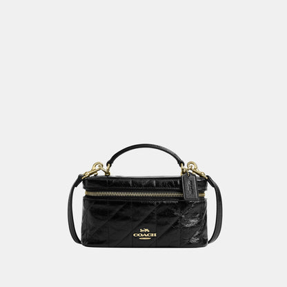 CEO22-Rainer Crossbody Bag 18 with Quilting-Im/Black