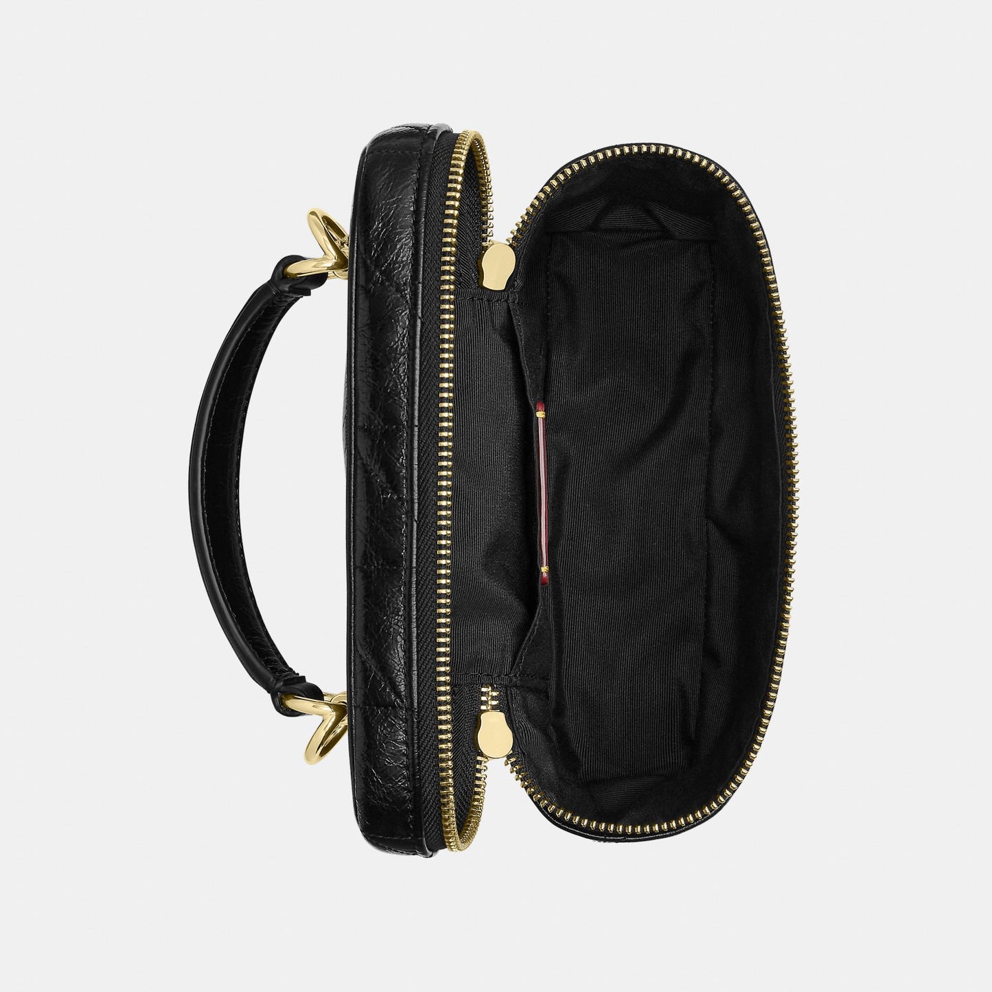 CEO22-Rainer Crossbody Bag 18 with Quilting-Im/Black