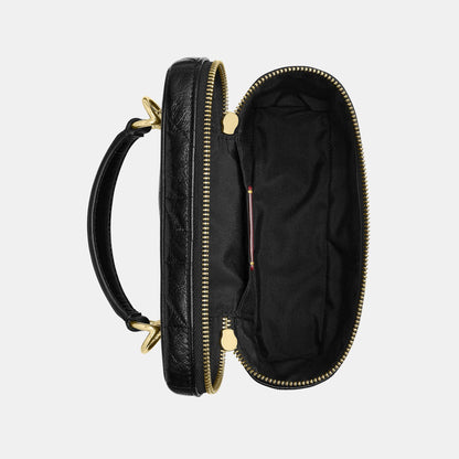 CEO22-Rainer Crossbody Bag 18 with Quilting-Im/Black