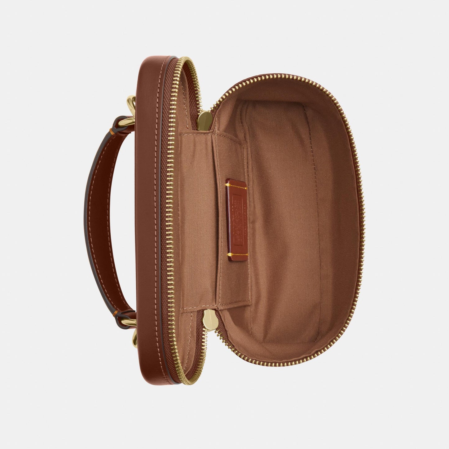 CEO23-Rainer Crossbody Bag 18 in Signature Canvas-Im/Tan/Brown
