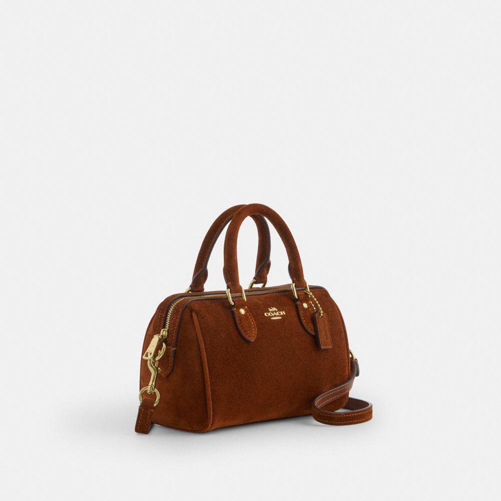 CEQ65-Mini Rowan Crossbody Bag-Im/Warm Brown