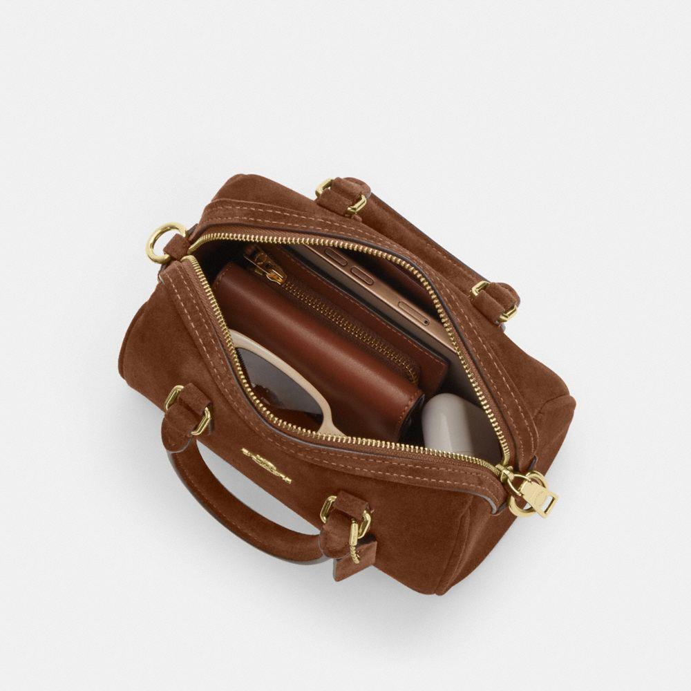 CEQ65-Mini Rowan Crossbody Bag-Im/Warm Brown