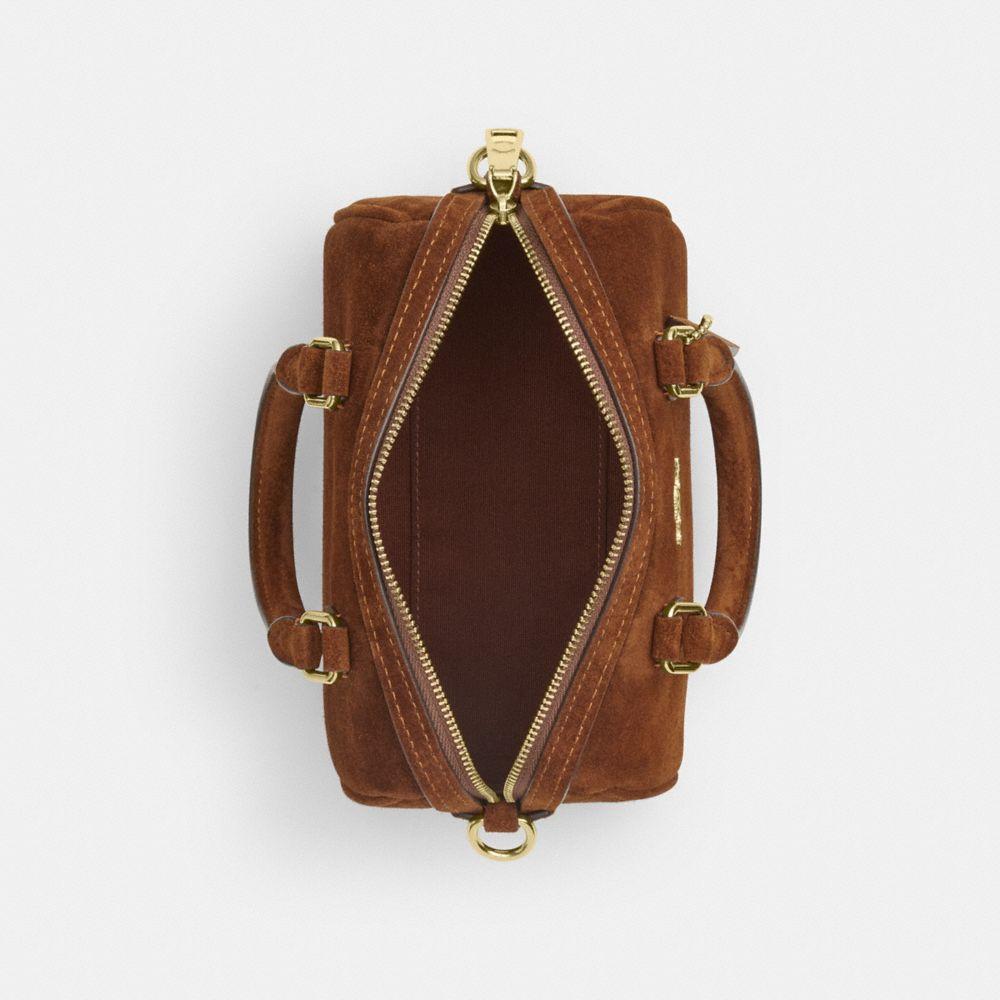 CEQ65-Mini Rowan Crossbody Bag-Im/Warm Brown