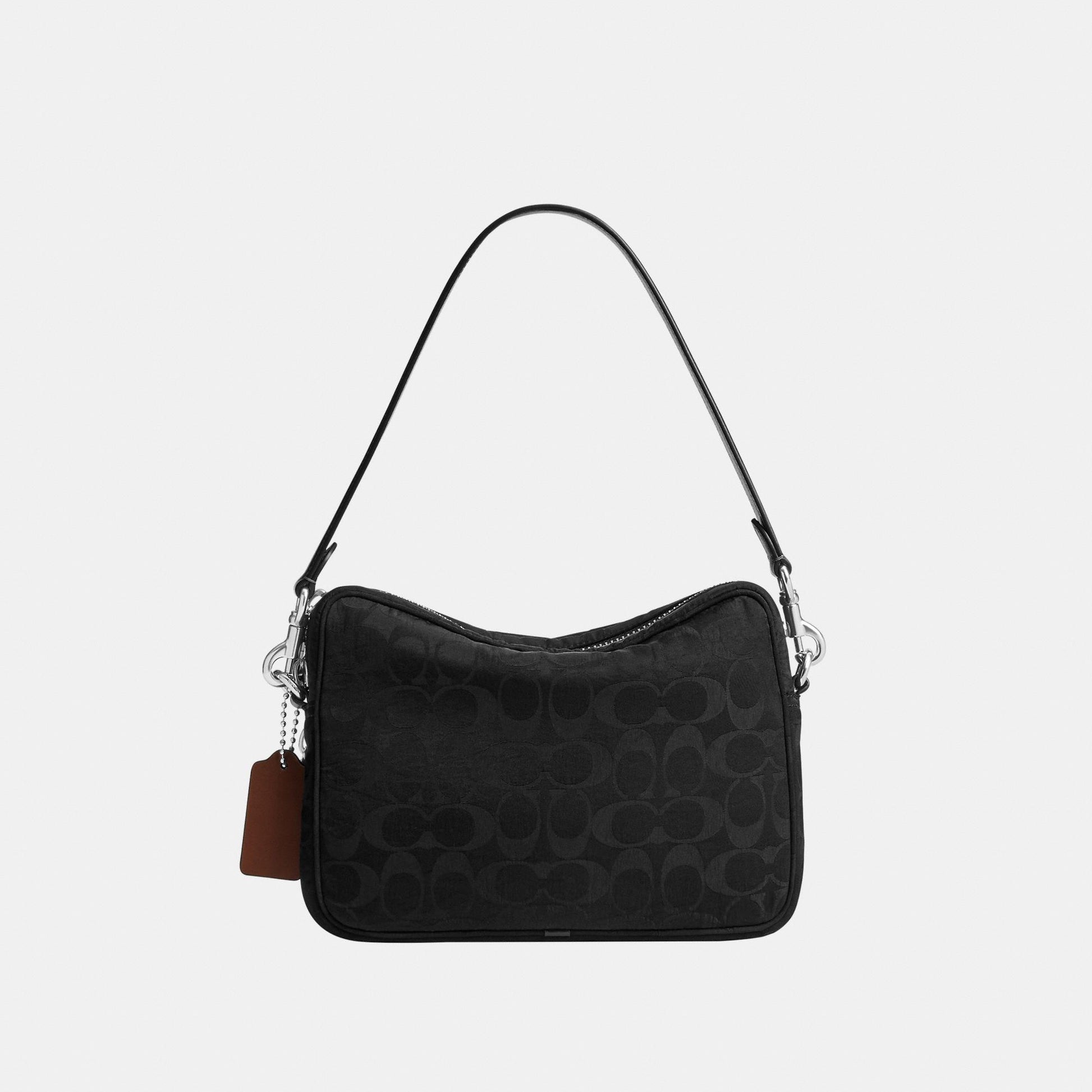 CER09-Dakota Crossbody Bag in Signature Nylon-Black
