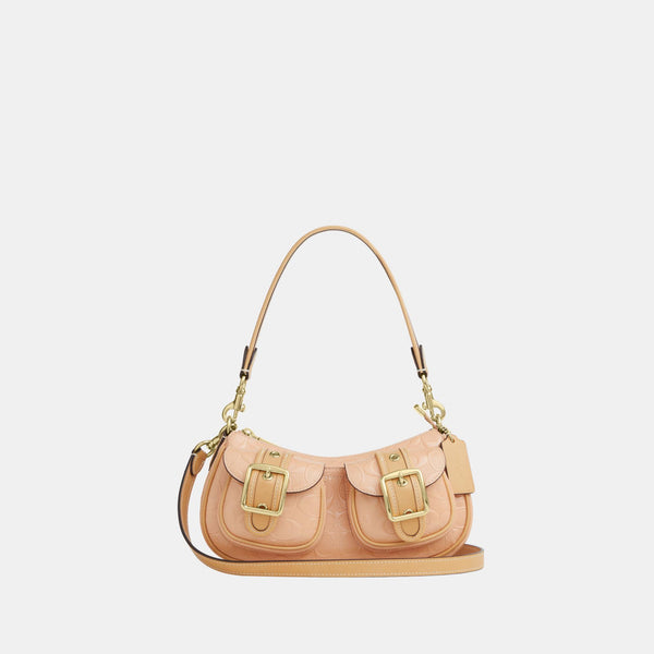 Ashton Shoulder Bag in Signature Patent Leather