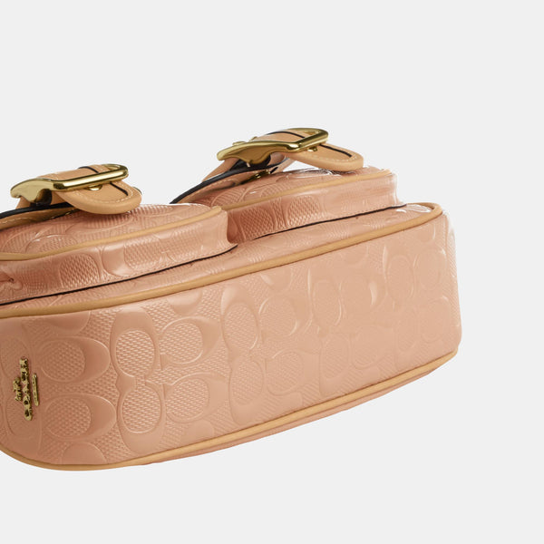 Ashton Shoulder Bag in Signature Patent Leather