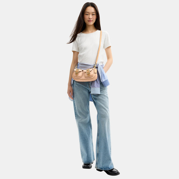Ashton Shoulder Bag in Signature Patent Leather