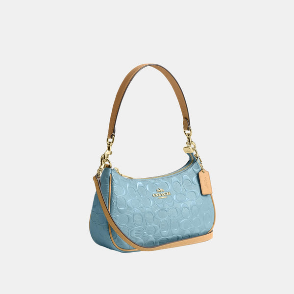 Teri Shoulder Bag in Signature Leather