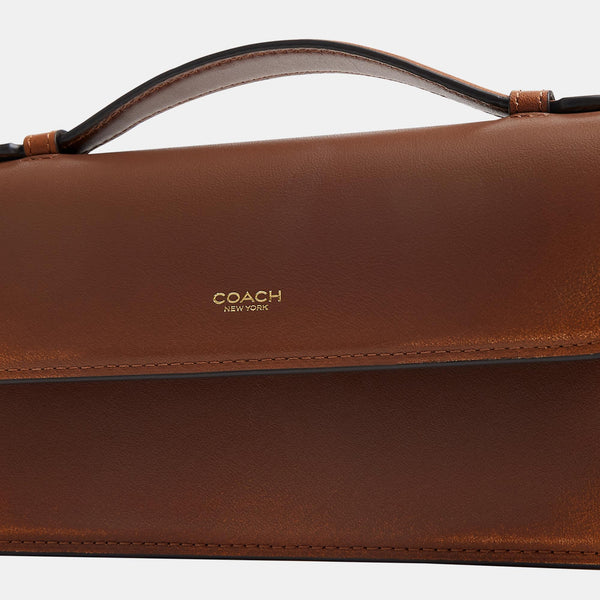 Elora Top Handle Crossbody Bag in Loved Leather