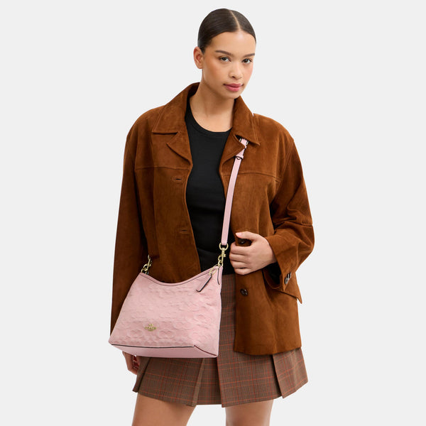Laurel Shoulder Bag in Signature Denim