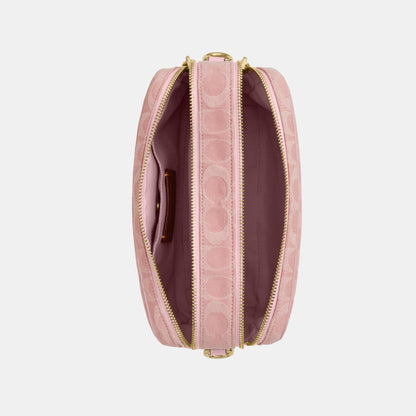 CER69-Carey Crossbody Bag in Signature Denim-Im/Light Pink