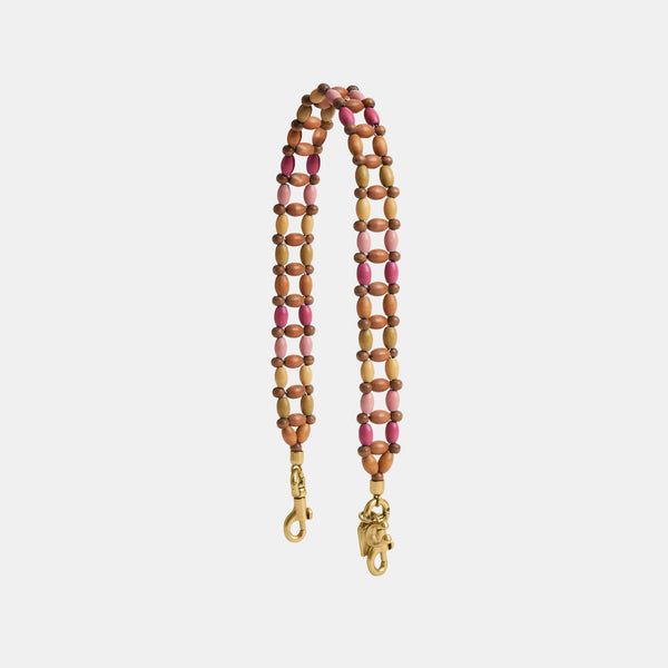 Wood Bead Strap