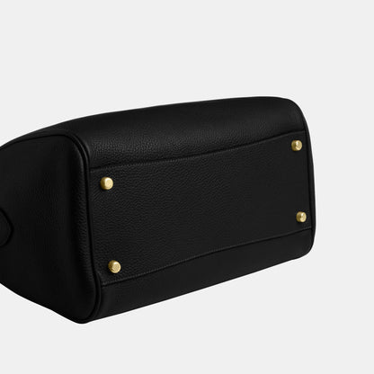 CES11-Rowan Large Satchel Bag-Im/Black