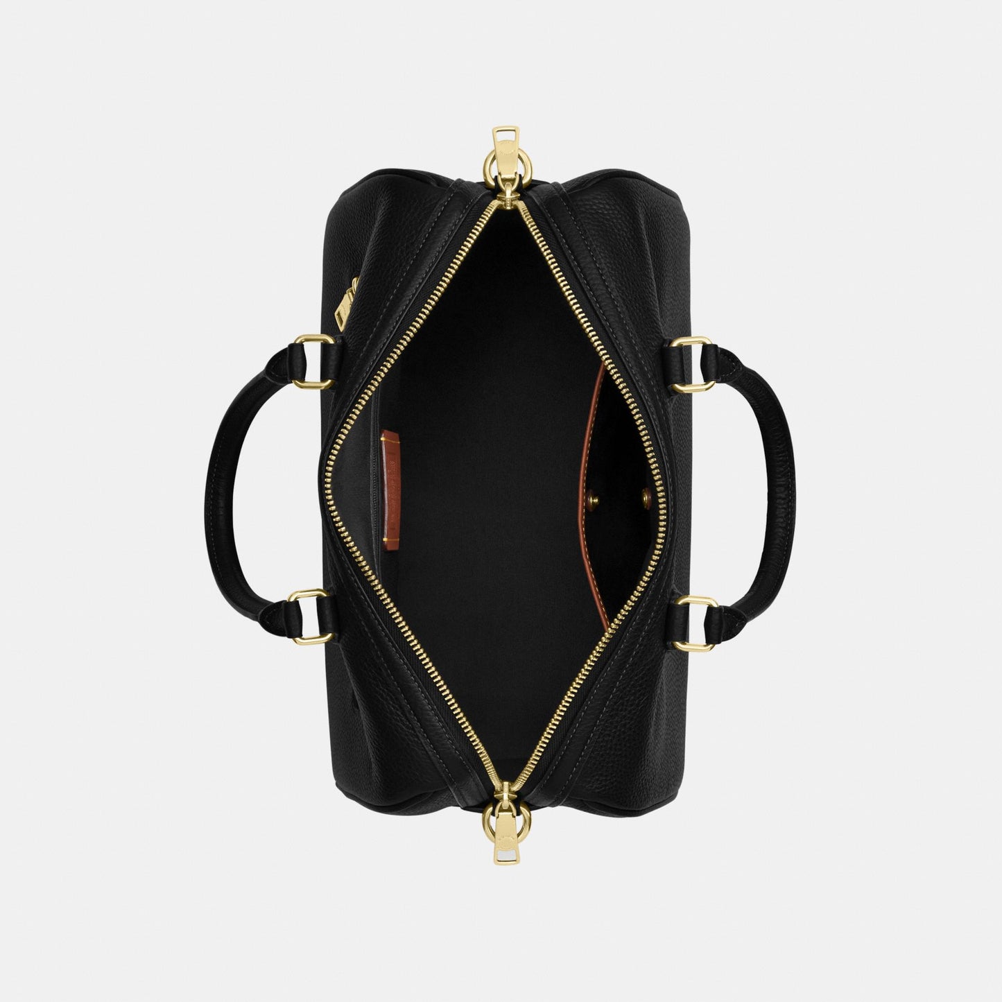 CES11-Rowan Large Satchel Bag-Im/Black