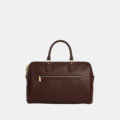 CES11-Rowan Large Satchel Bag-Im/Maple