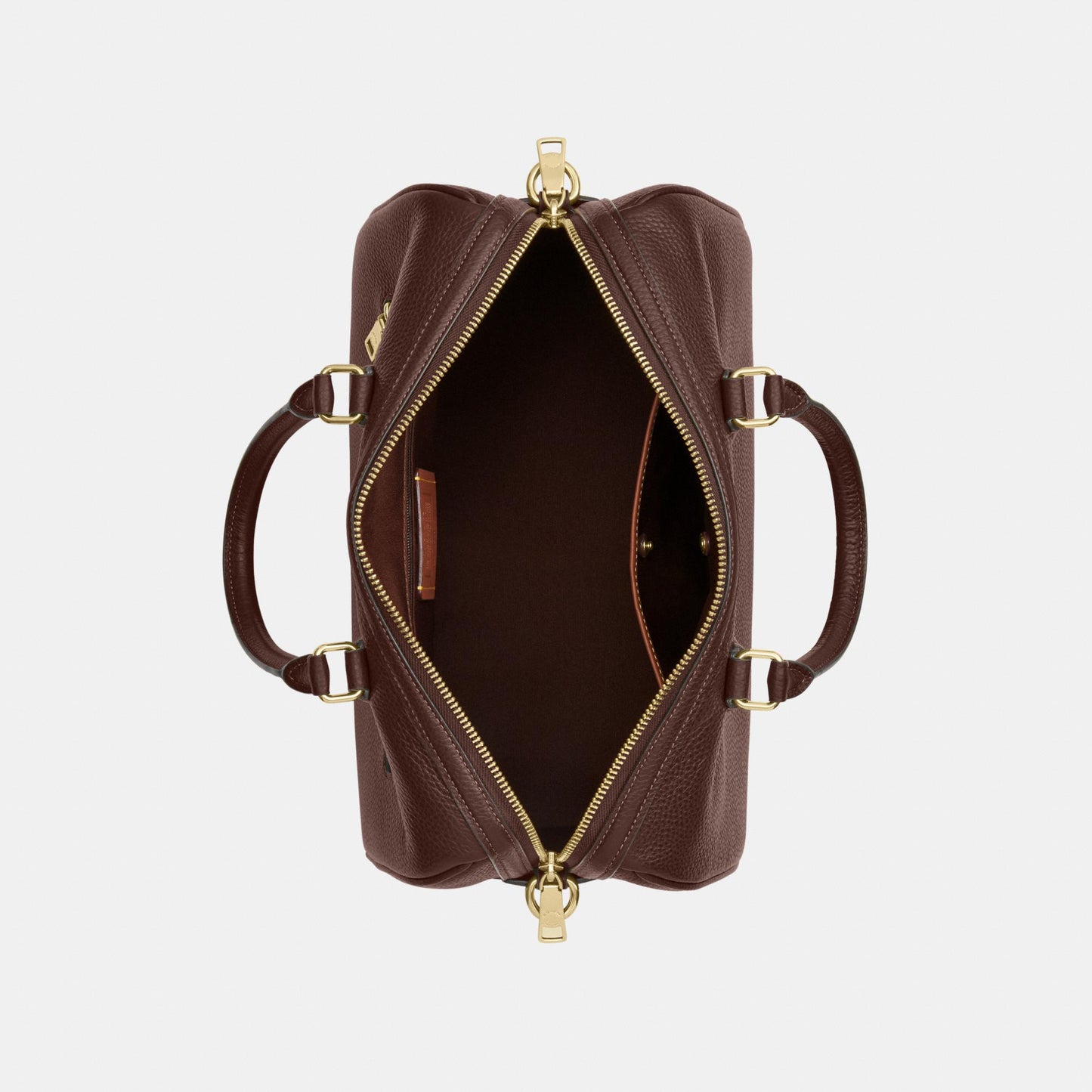 CES11-Rowan Large Satchel Bag-Im/Maple