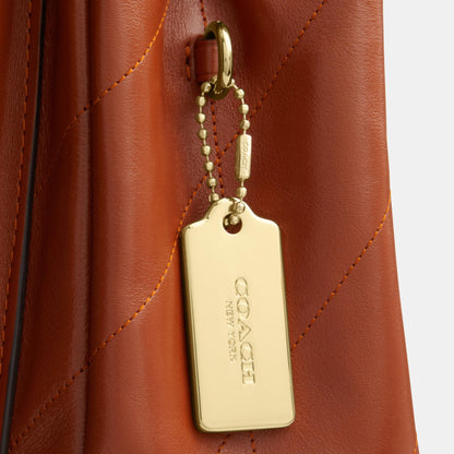 CES32-Elodie Crossbody Bag with Quilting-Im/Cinnamon