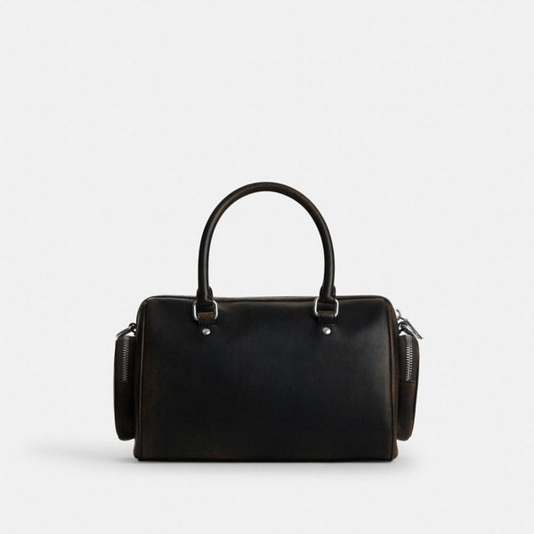 Rowan Satchel Bag With Pockets In Loved Leather