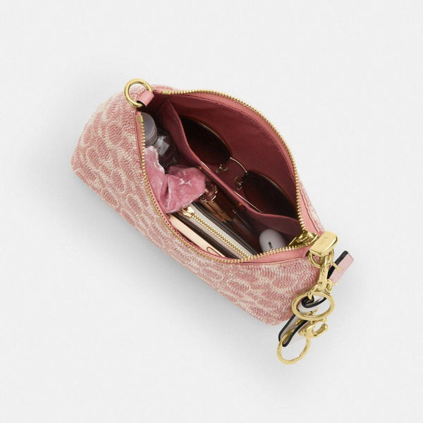 Teri Shoulder Bag in Signature Beaded Satin