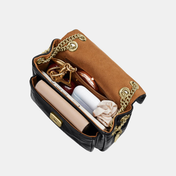 Elodie Crossbody Bag 18 with Quilting