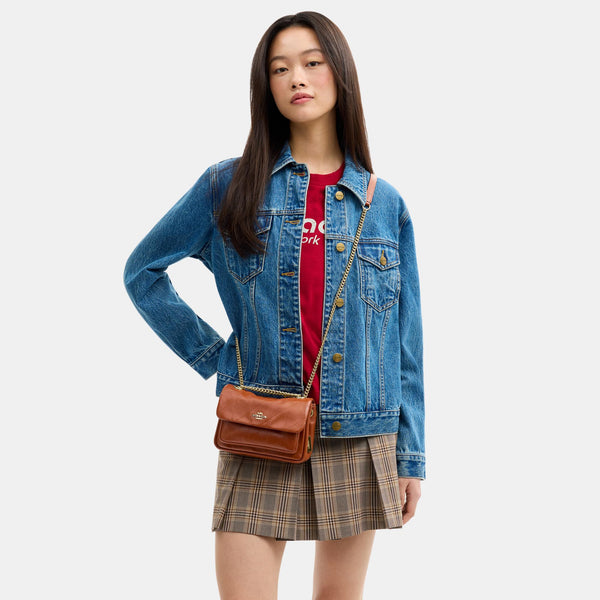 Elodie Crossbody Bag 18 with Quilting