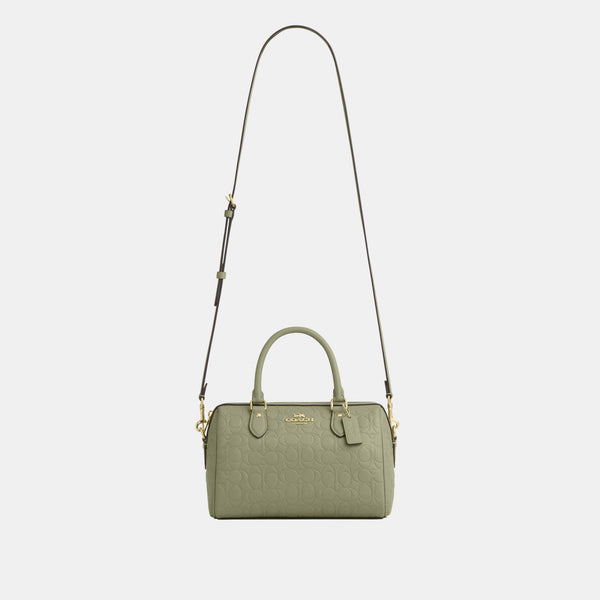 Rowan Satchel in Signature Pebbled Leather