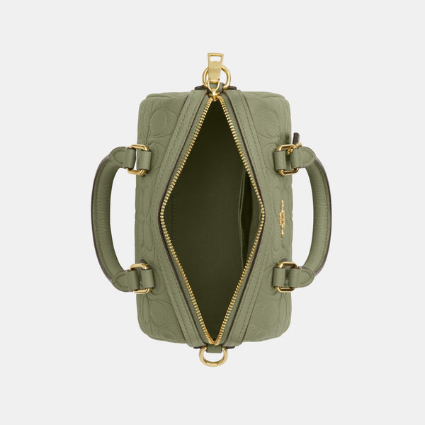 Mini Rowan Crossbody in Signature Pebbled Leather