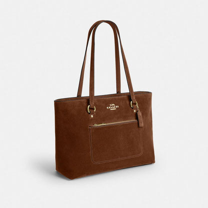 CEW20-Station Tote Bag-Im/Warm Brown