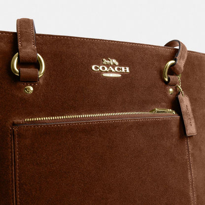 CEW20-Station Tote Bag-Im/Warm Brown