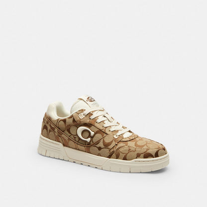 CEW26-Soho Sneaker In Signature Jacquard-Chalk Multi