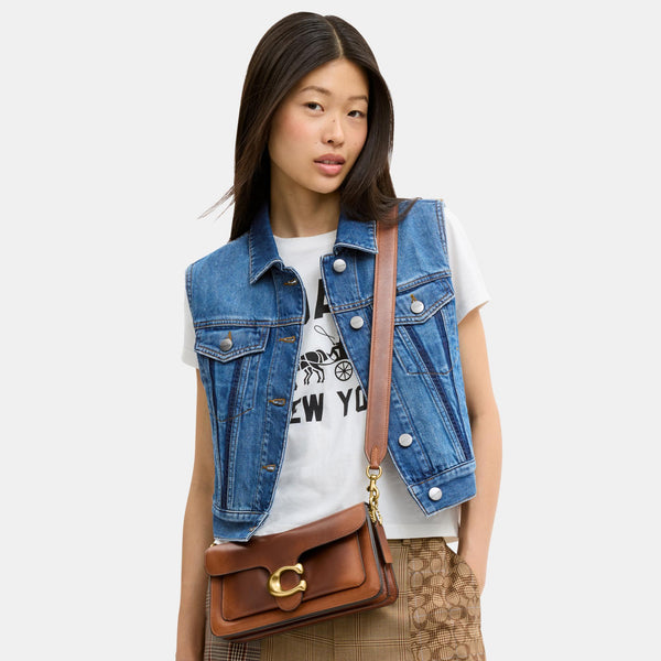 Tabby Shoulder Bag 26 in Loved Leather