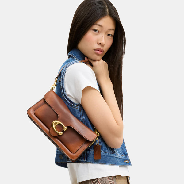 Tabby Shoulder Bag 26 in Loved Leather