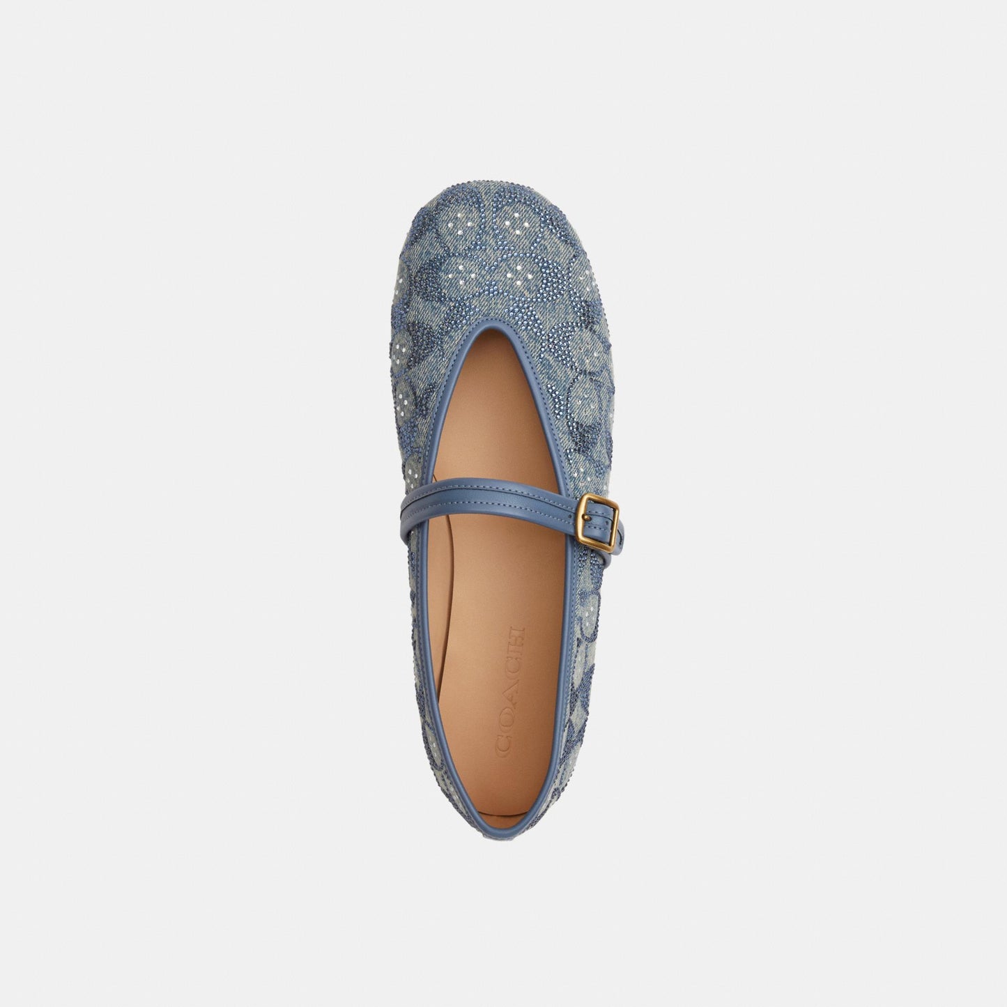 CEX12-Mary Jane in Crystal Signature Denim-Denim.