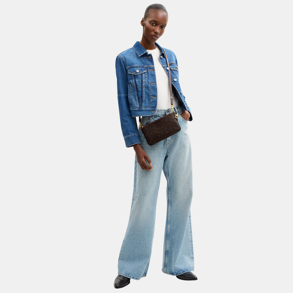 Audrey Crossbody Bag in Signature Canvas