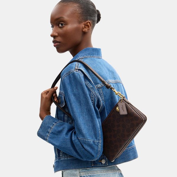 Audrey Crossbody Bag in Signature Canvas