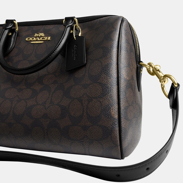 Rowan Large Satchel Bag in Signature Canvas