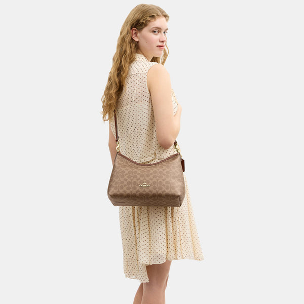 Laurel Shoulder Bag in Signature Canvas