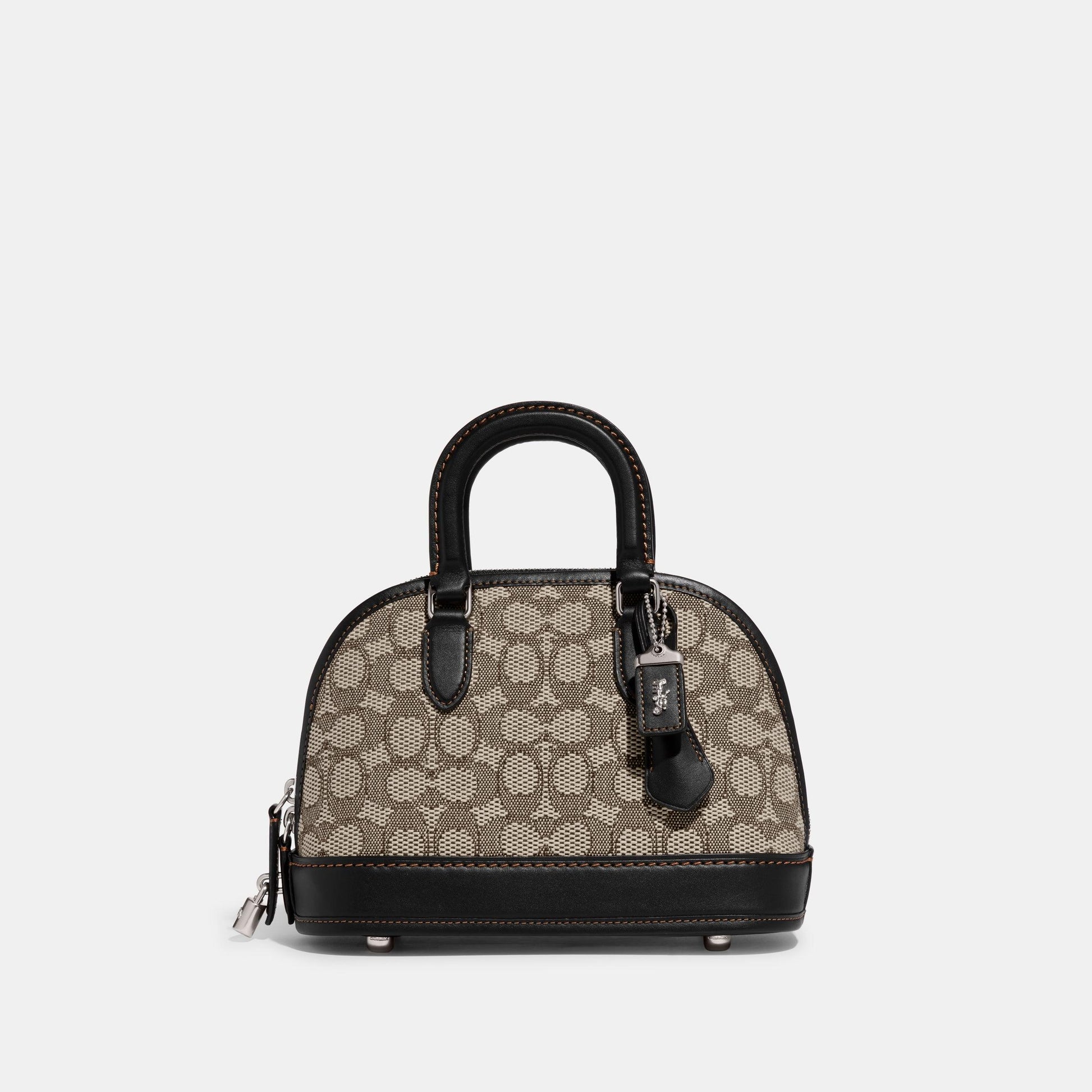 Revel Bag 24 In Signature Textile Jacquard-CF295-Lh/Cocoa Black
