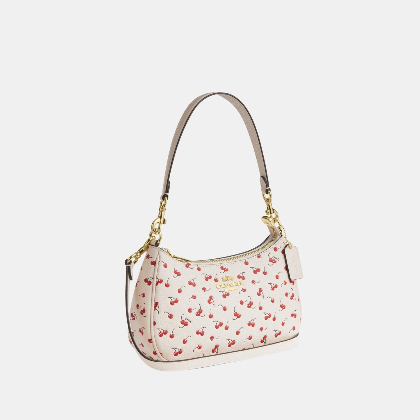 CFG01-Teri Shoulder Bag with Cherry Print-Im/Chalk Multi