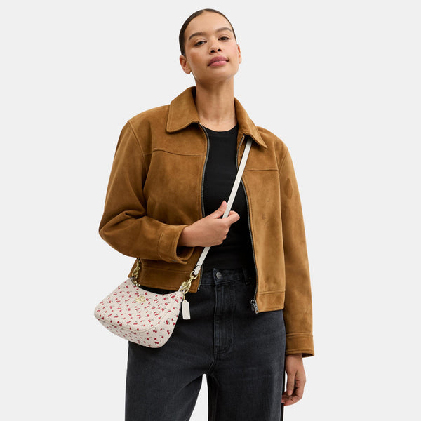 Teri Shoulder Bag with Cherry Print