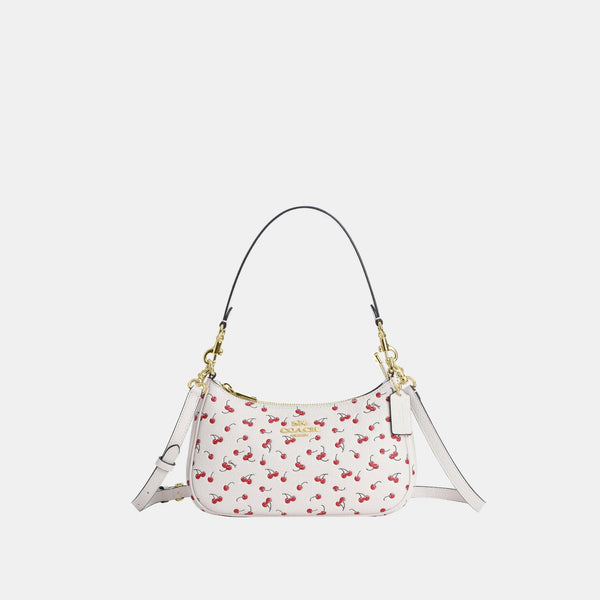 Teri Shoulder Bag with Cherry Print