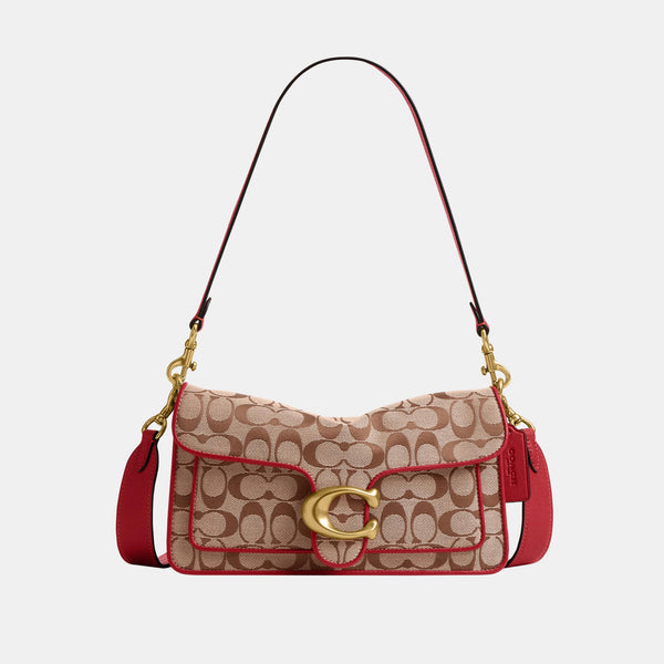 Tabby Shoulder Bag 26 in Signature Jacquard